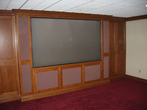 Home Theatre Installation Sample